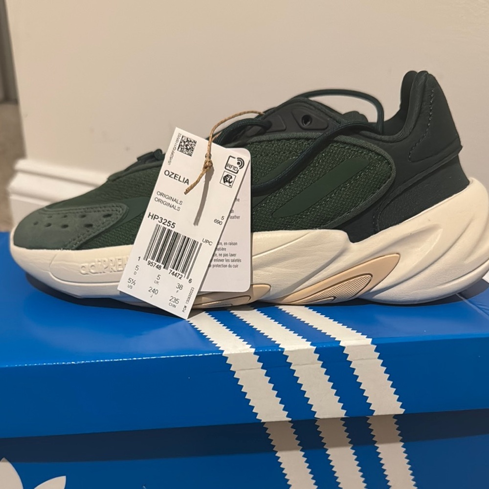 Adidas Kids Green Sneakers